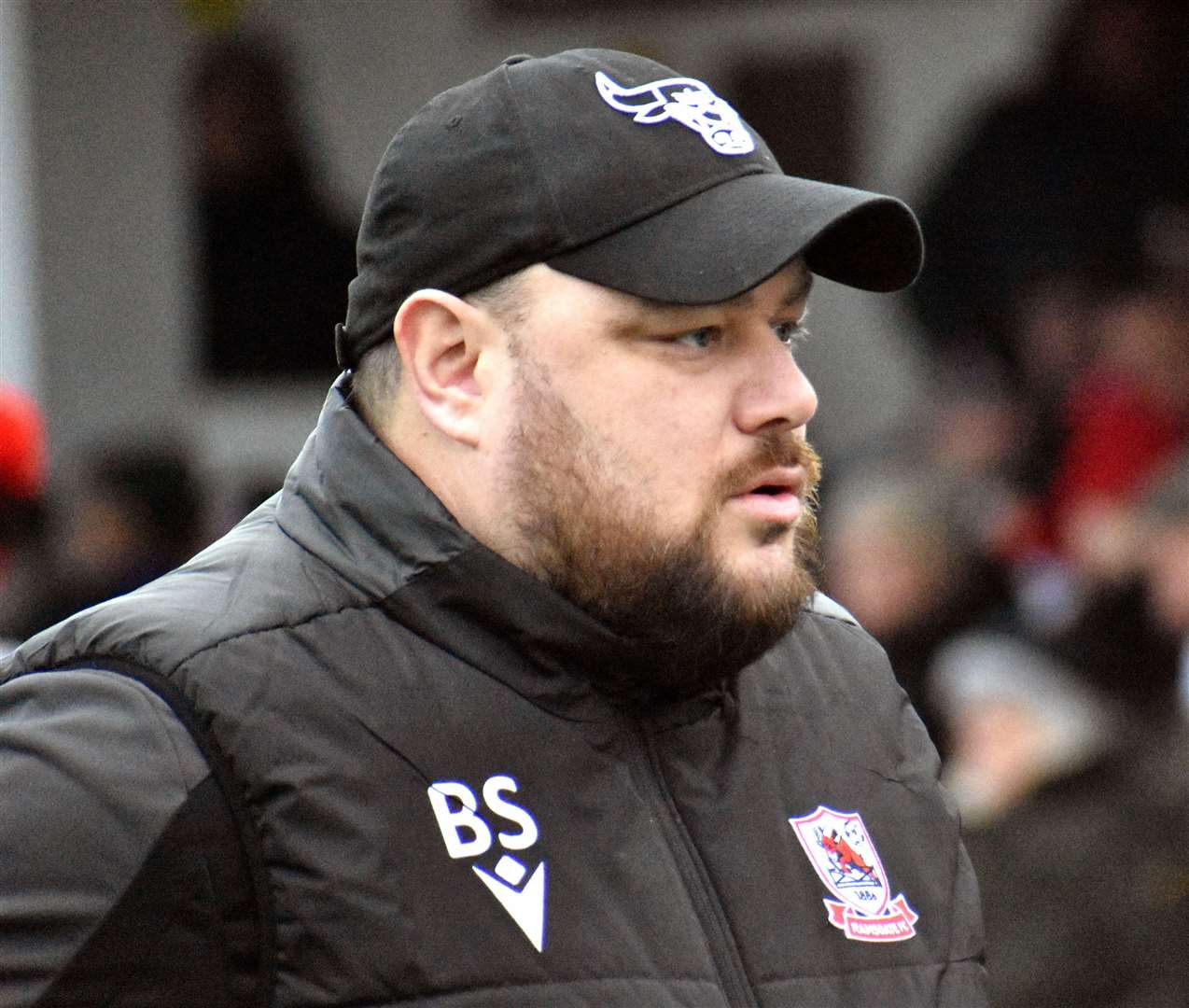 Ramsgate manager Ben Smith. Picture: Randolph File