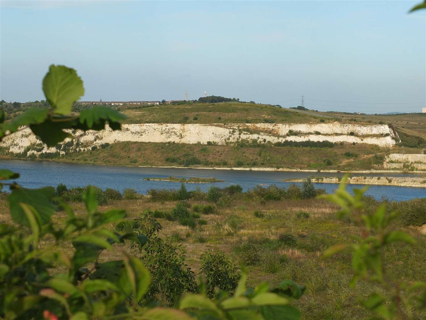 The former quarry site is now out of action. Picture: Alan Watkin