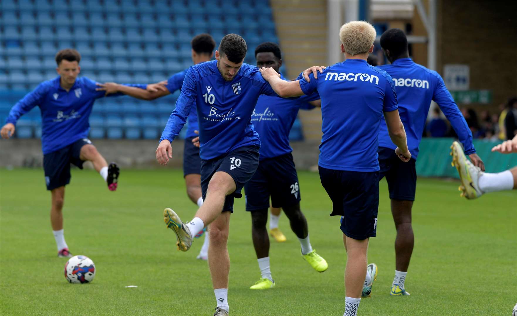 Ashley Nadesan will be working on his partnerships at Gillingham. Picture: Barry Goodwin