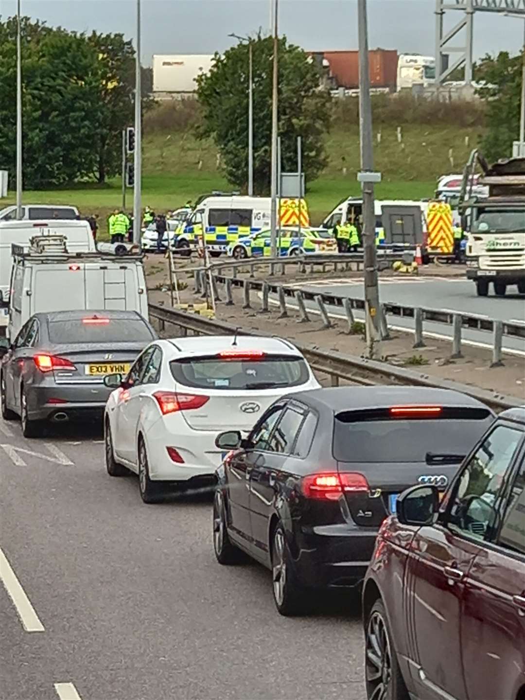 Activists have previously glued themselves to the M25 and its slip roads (Robert J Foulger/PA)