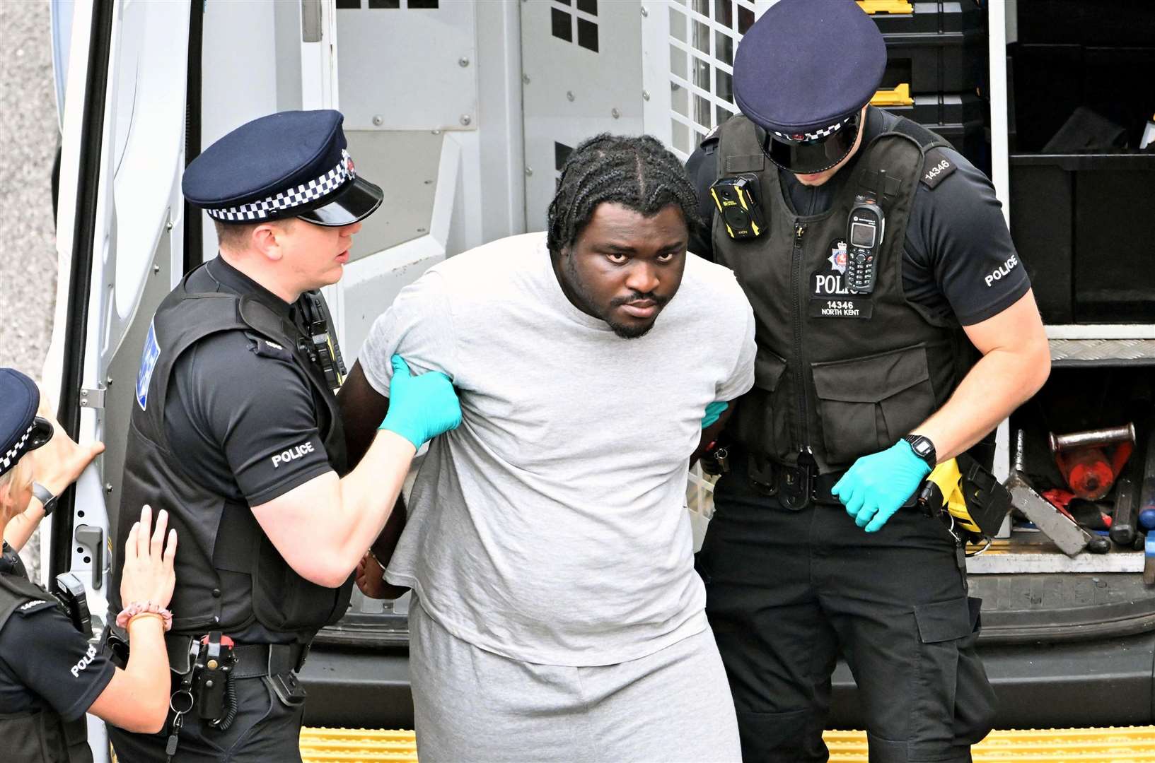 Anthony Esan is expected to stand trial accused of attempted murder in January. Picture: Gareth Fuller/PA