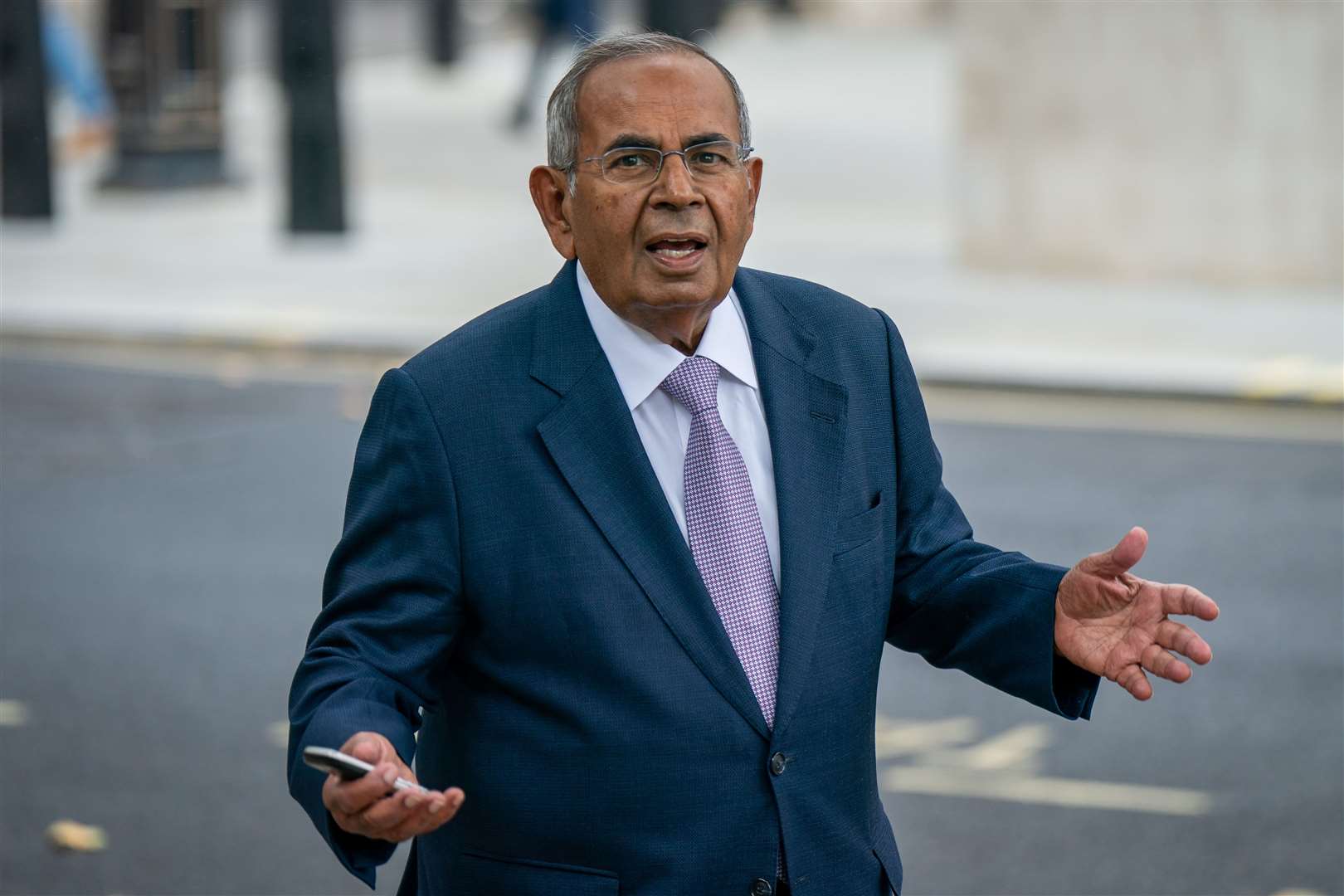 Srichand Hinduja’s brother, Gopichand Hinduja (Aaron Chown/PA)