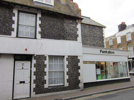 Properties at the centre of the trial of former Thanet council leader Sandy Ezekiel. Left 12B and right 12A King Street, Ramsgate