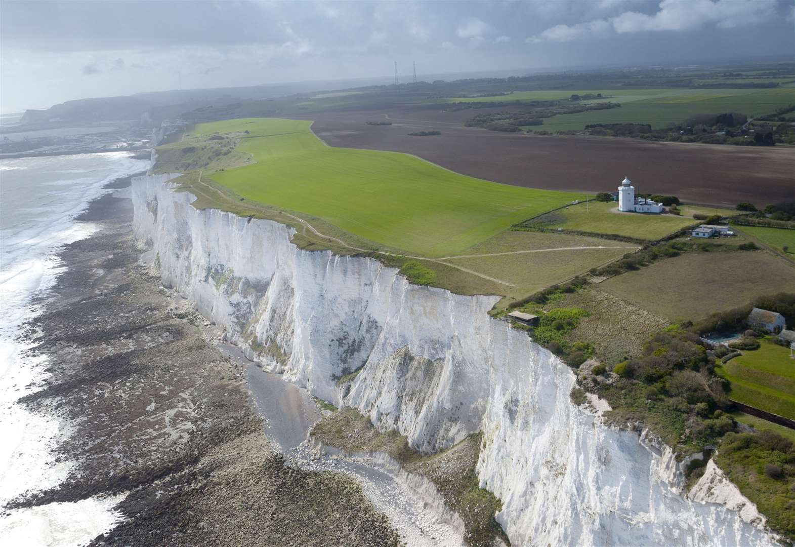 Child dies after being found near cliffs at Swingate near Dover