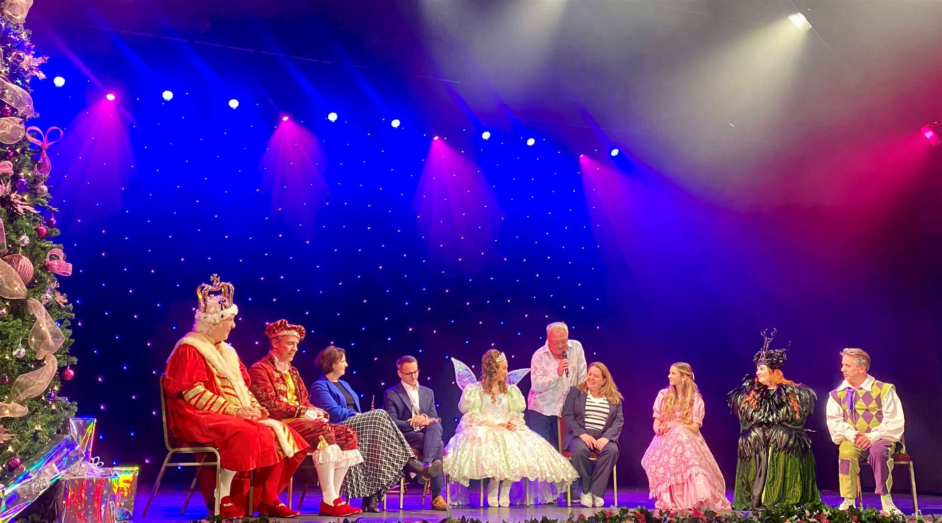 The cast and creatives from Imagine Theatre who are behind this year’s Orchard West Theatre panto. Picture: Sam Lawrie