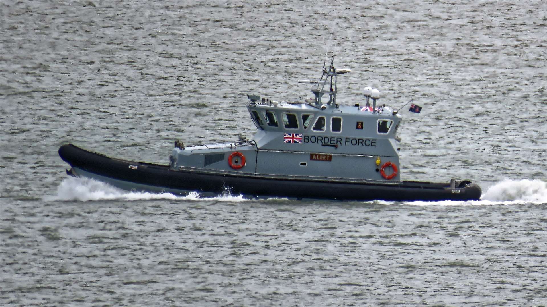 Border Force boats have been busy in the past two days (10131080)