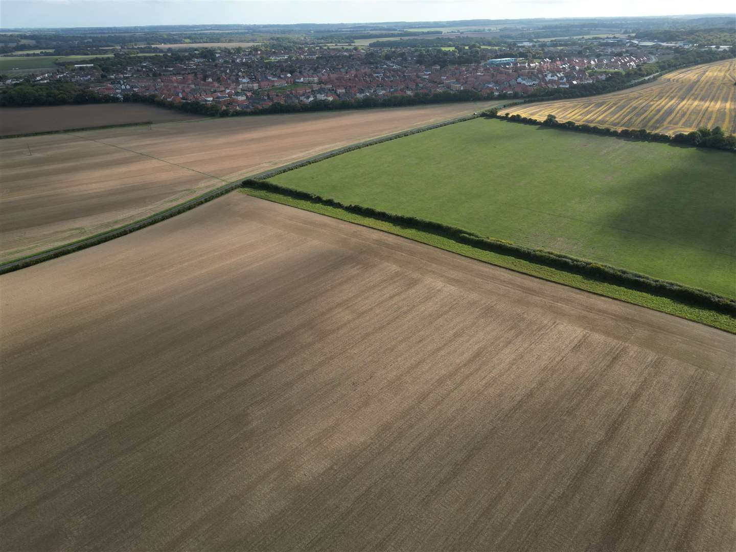 The land at Cooting Farm, Adisham. Picture: Barry Goodwin