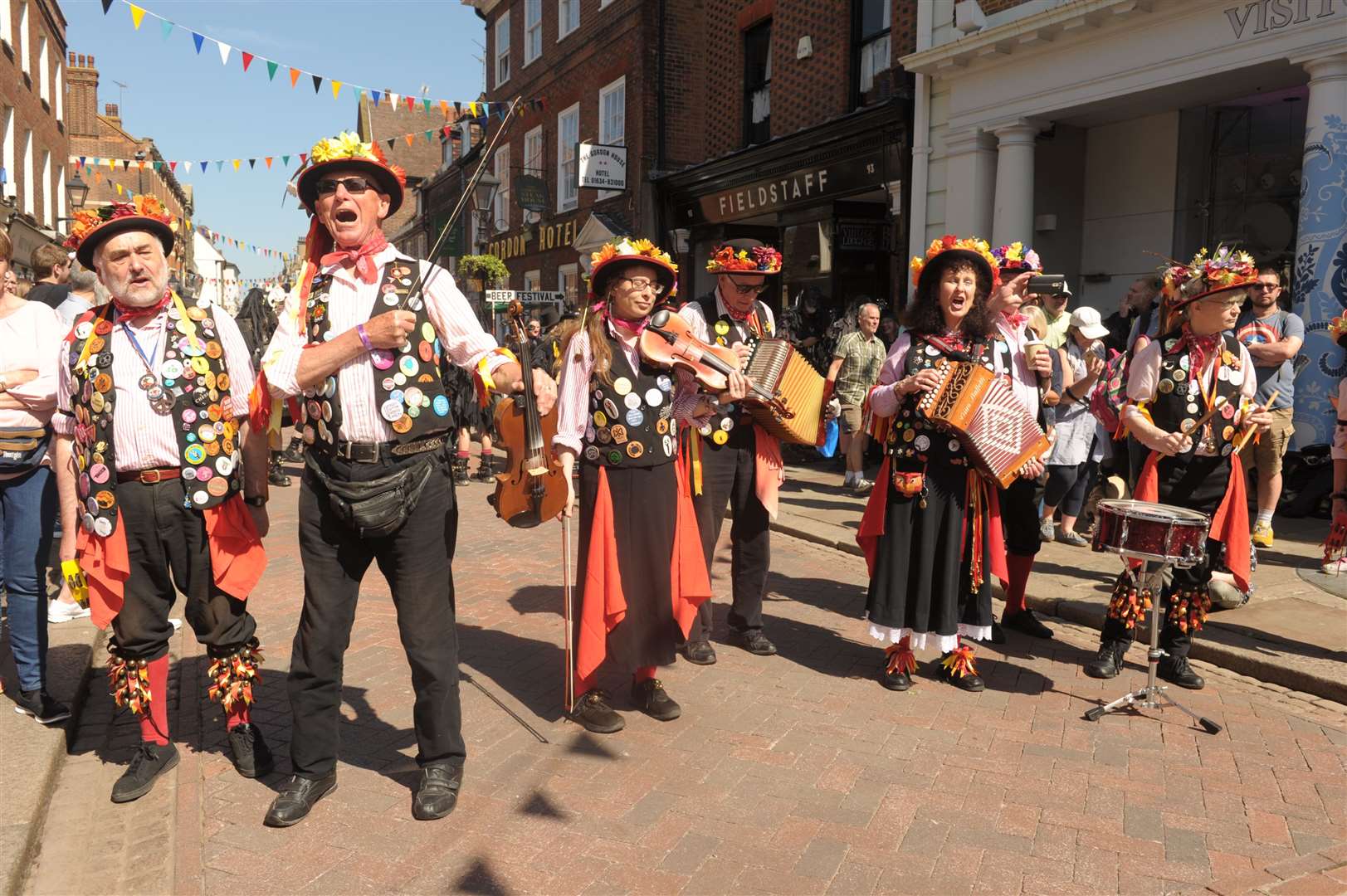 Rochester High Street during the Sweeps festival in 2018