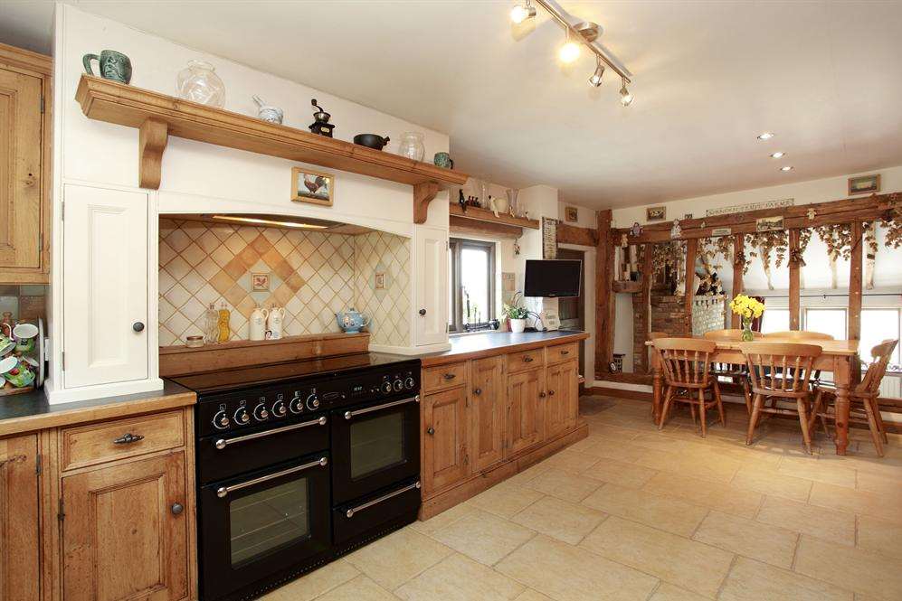 The kitchen, Standen Barn, Benenden