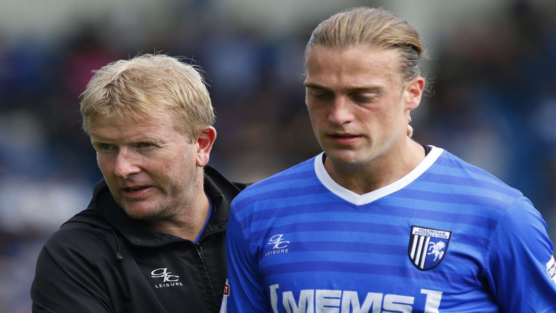 Ady Pennock says Tom Eaves' hat-trick was the perfect response to his critics Picture: Andy Jones