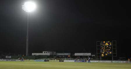 Floodlights at Canterbury