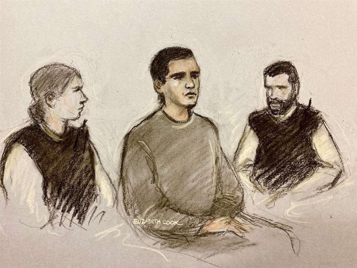 Former soldier Daniel Khalife was appearing at Woolwich Crown Court (Elizabeth Cook/PA)