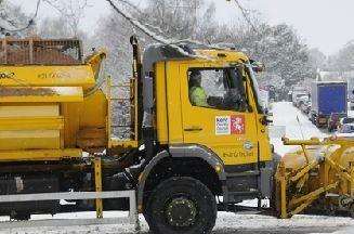 A gritter. Stock picture
