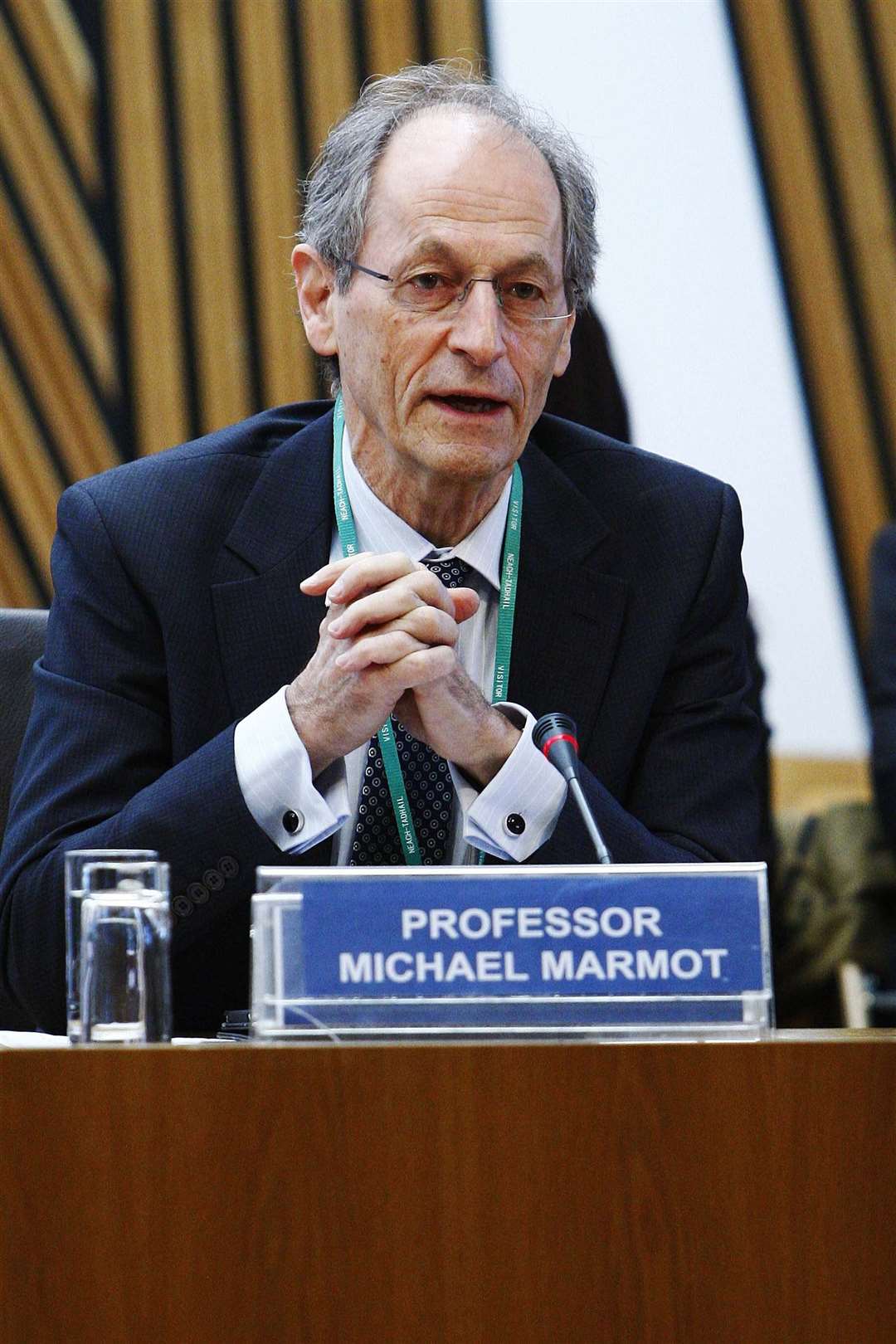 Sir Michael Marmot (Andrew Cowan/Scottish Parliament)