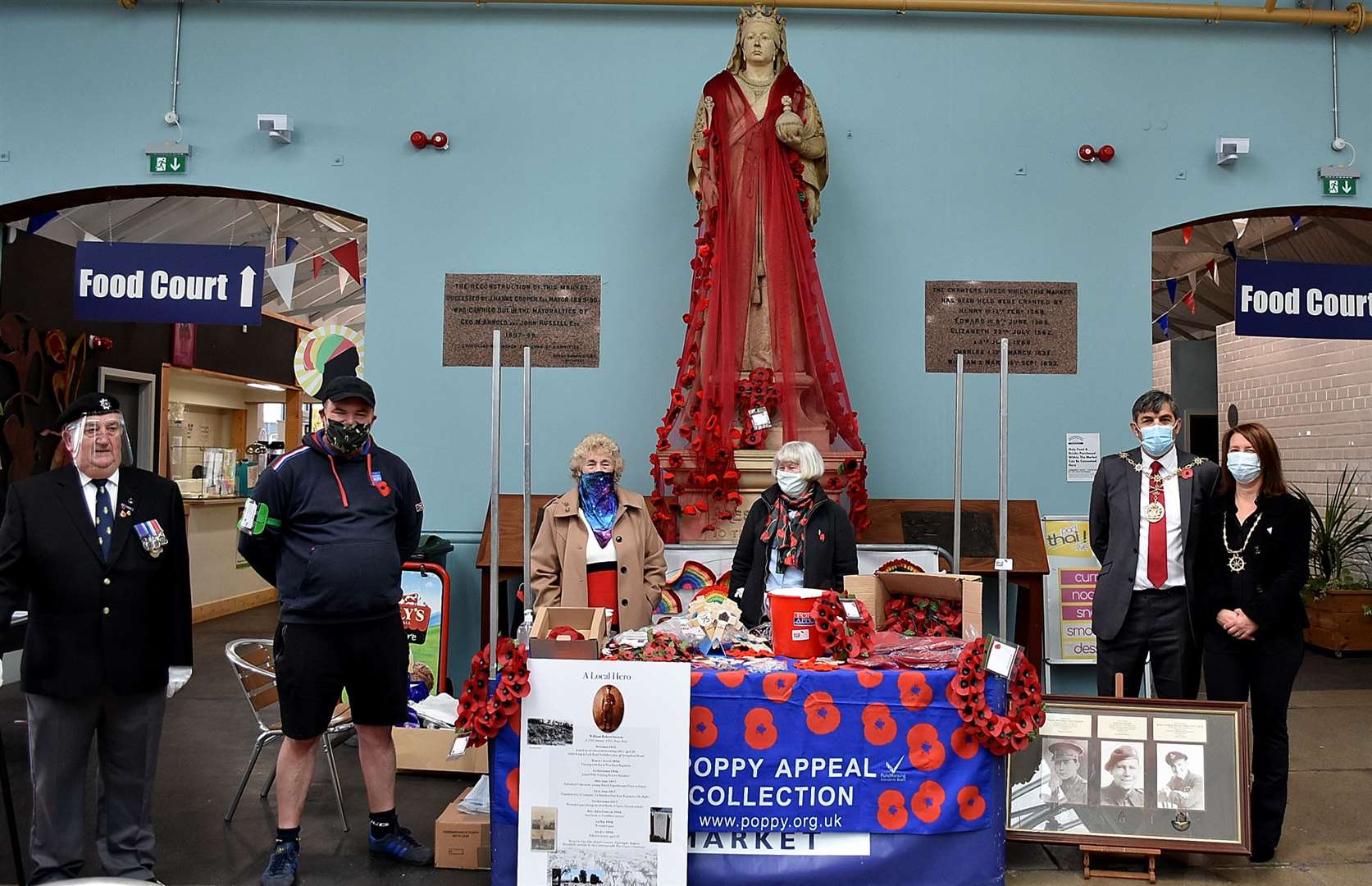 Volunteers joined Gravesham's Mayor for the launch. Picture: Jason Arthur