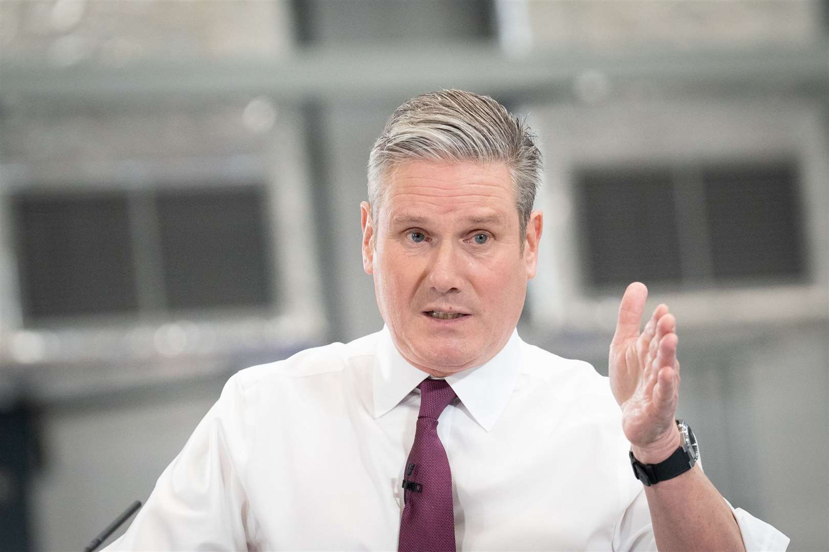 Labour Party leader Sir Keir Starmer has vowed not to put up income tax (Stefan Rousseau/PA)