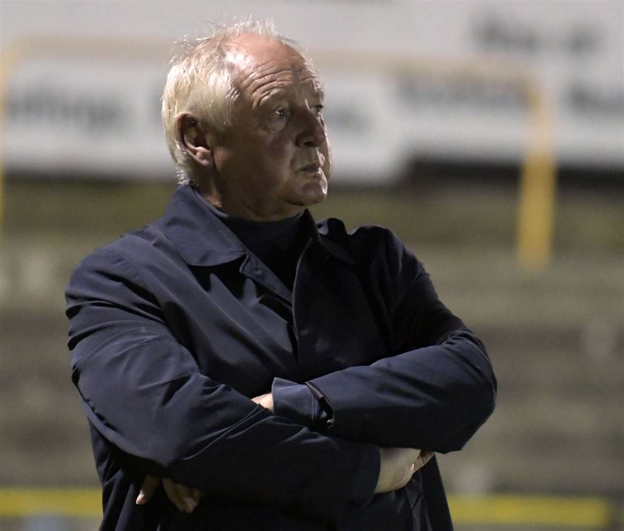 Folkestone manager Neil Cugley. Picture: Barry Goodwin