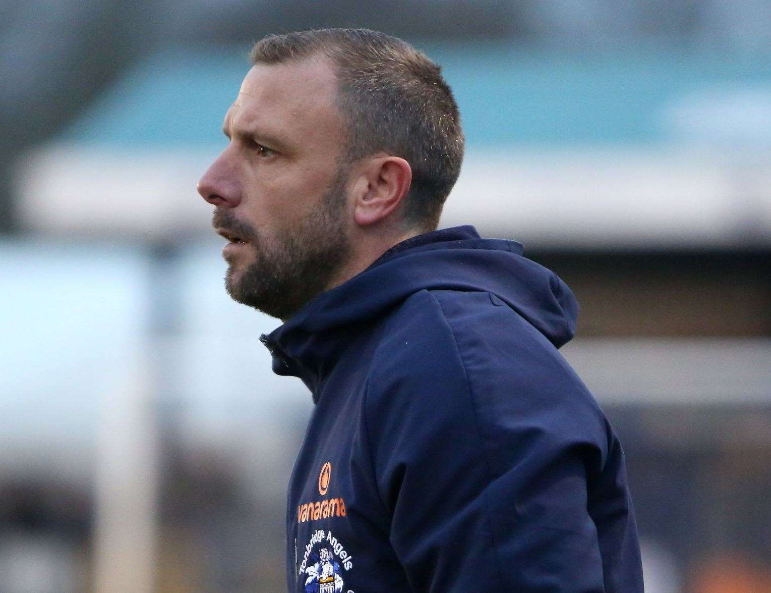 Tonbridge Angels manager Steve McKimm Picture: Dave Couldridge