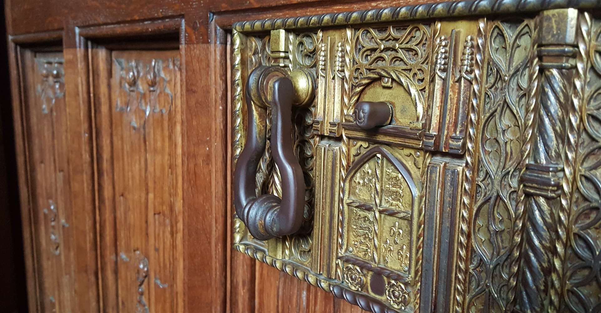The Hidden Hever tour: is this the authentic Henry VIII lock or the copy?