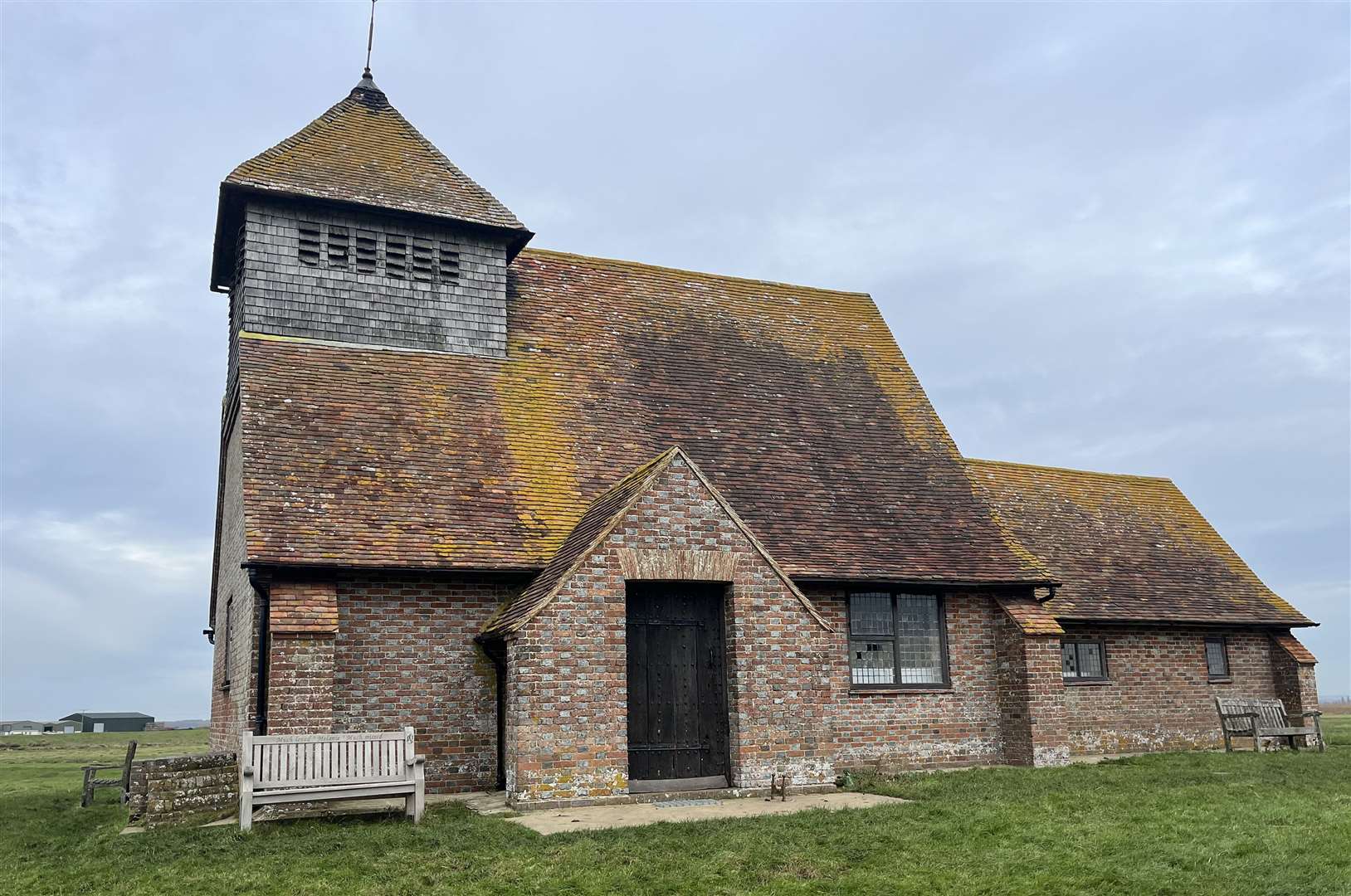 A church has stood on the site in Romney Marsh for more than a thousand years