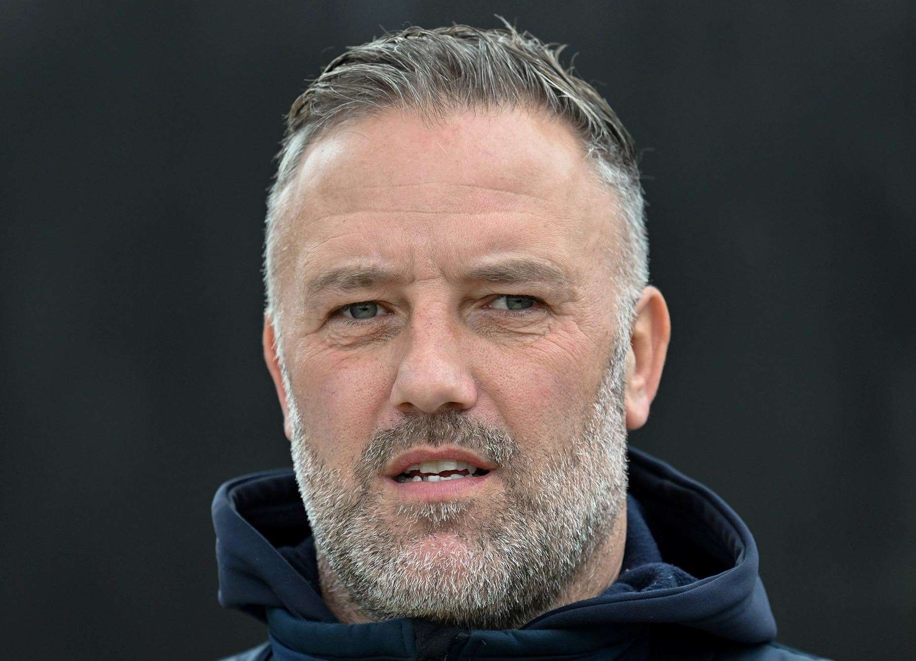 Tonbridge manager Jay Saunders - offered an apology to the club’s fans as they were beaten 4-1 at home to lower-division Harborough Town in the FA Cup first round. Picture: Keith Gillard