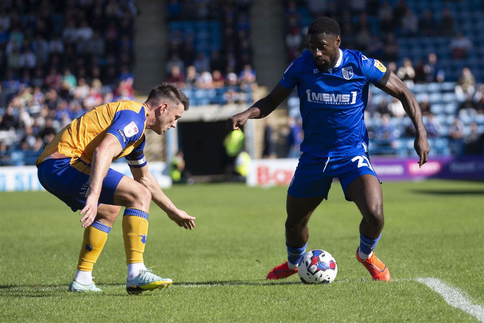 Hakeeb Adelakun, on loan from Lincoln City, showed a bit of class last time out