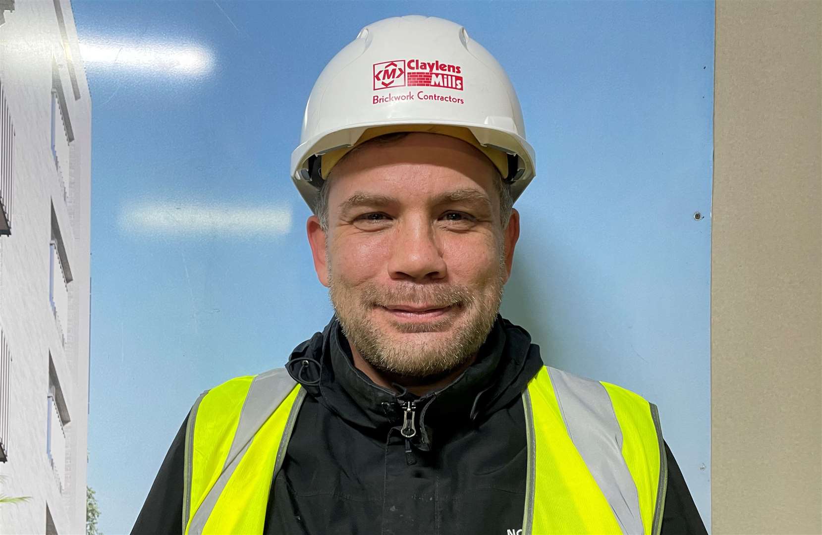 Bricklayer and project manager Freddie Leary