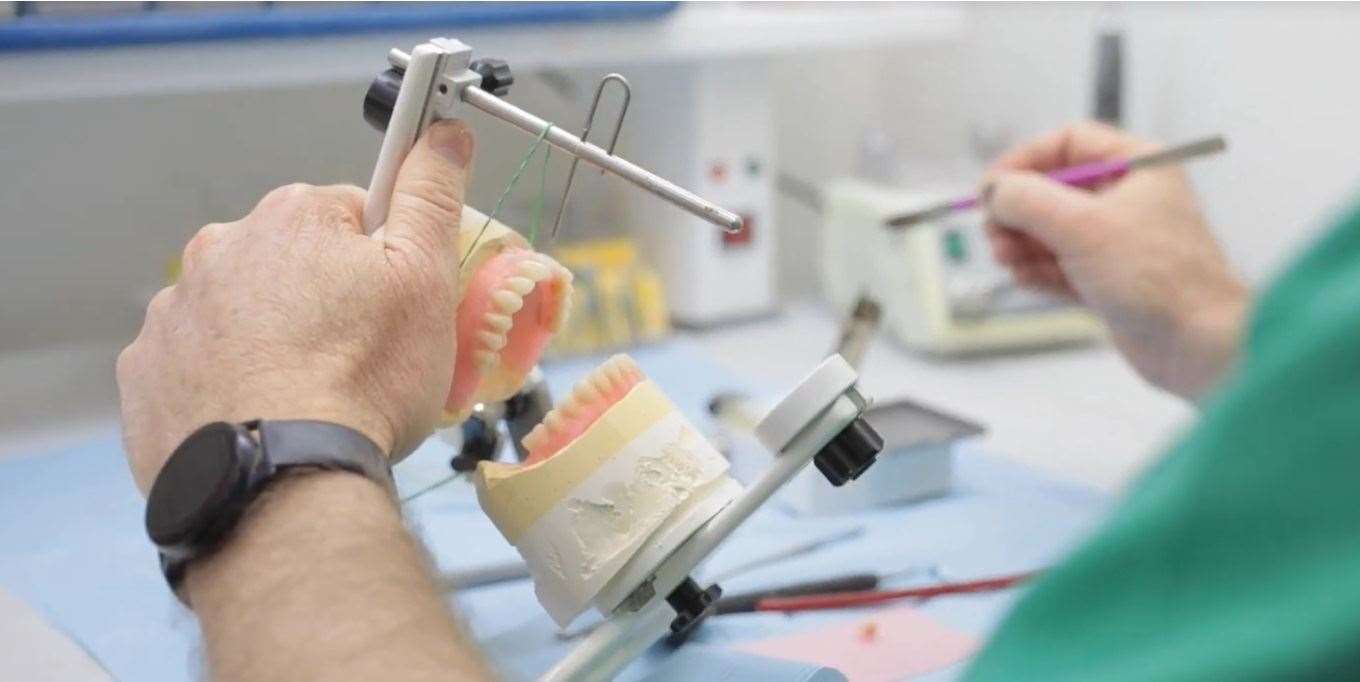 Clinical Denture Centre has an on-premise dental laboratory where dentures are individually designed and handcrafted.
