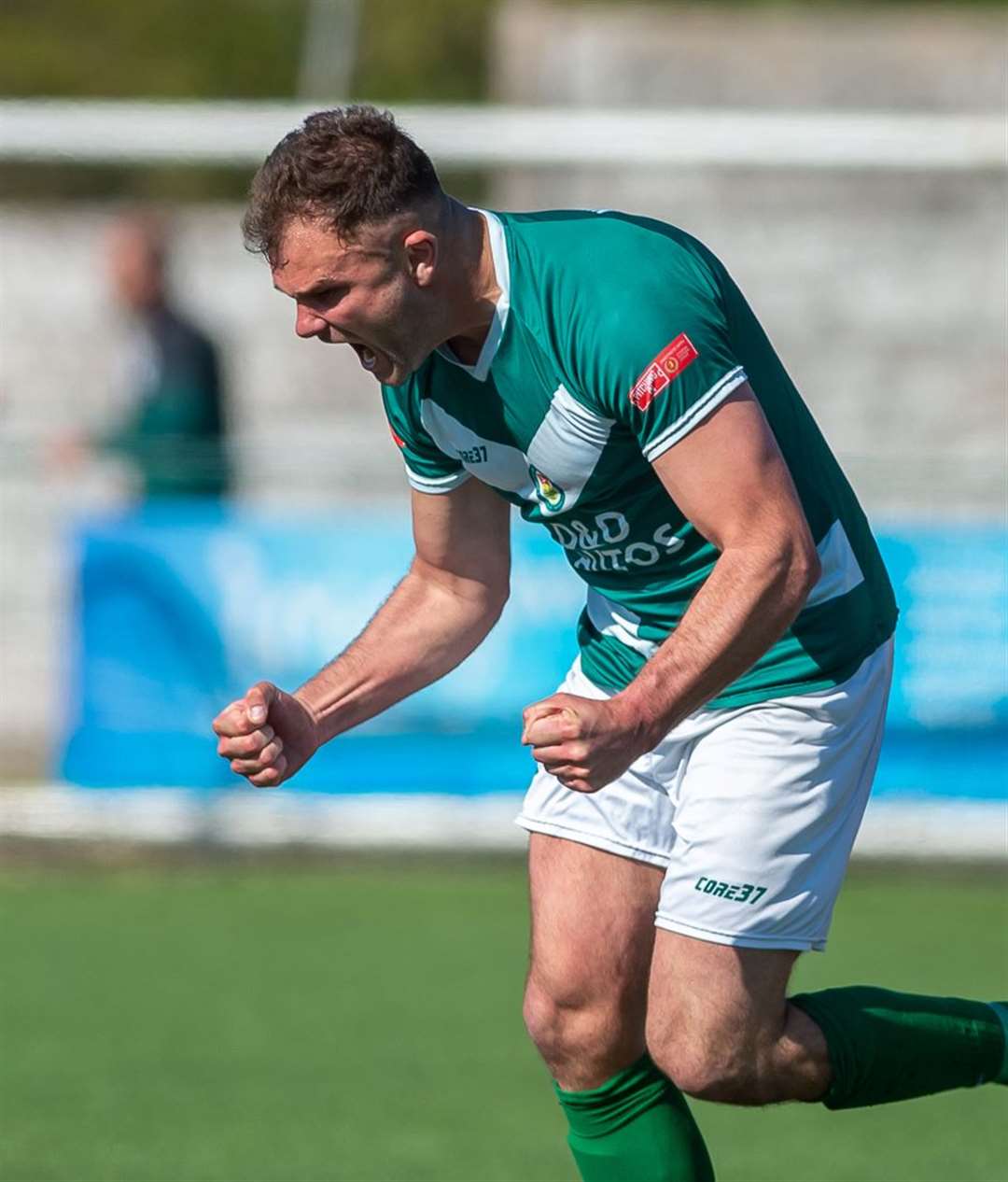 Gary Lockyer scored twice in the 4-2 win over Ramsgate Picture: Ian Scammell