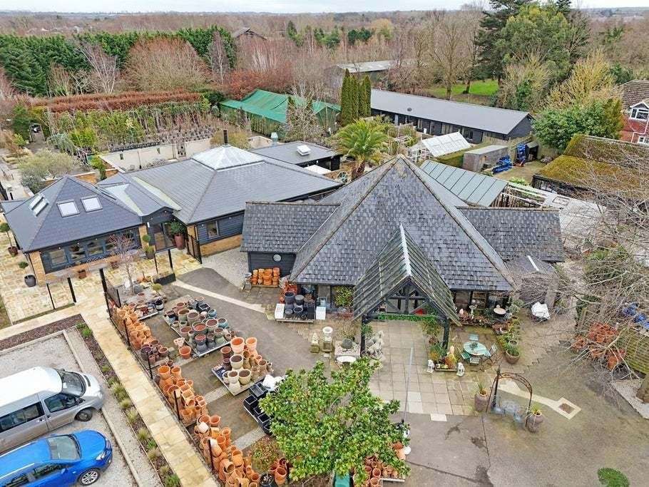 Preston Garden Centre is on the market for £1.35 million. Picture: Christie & Co