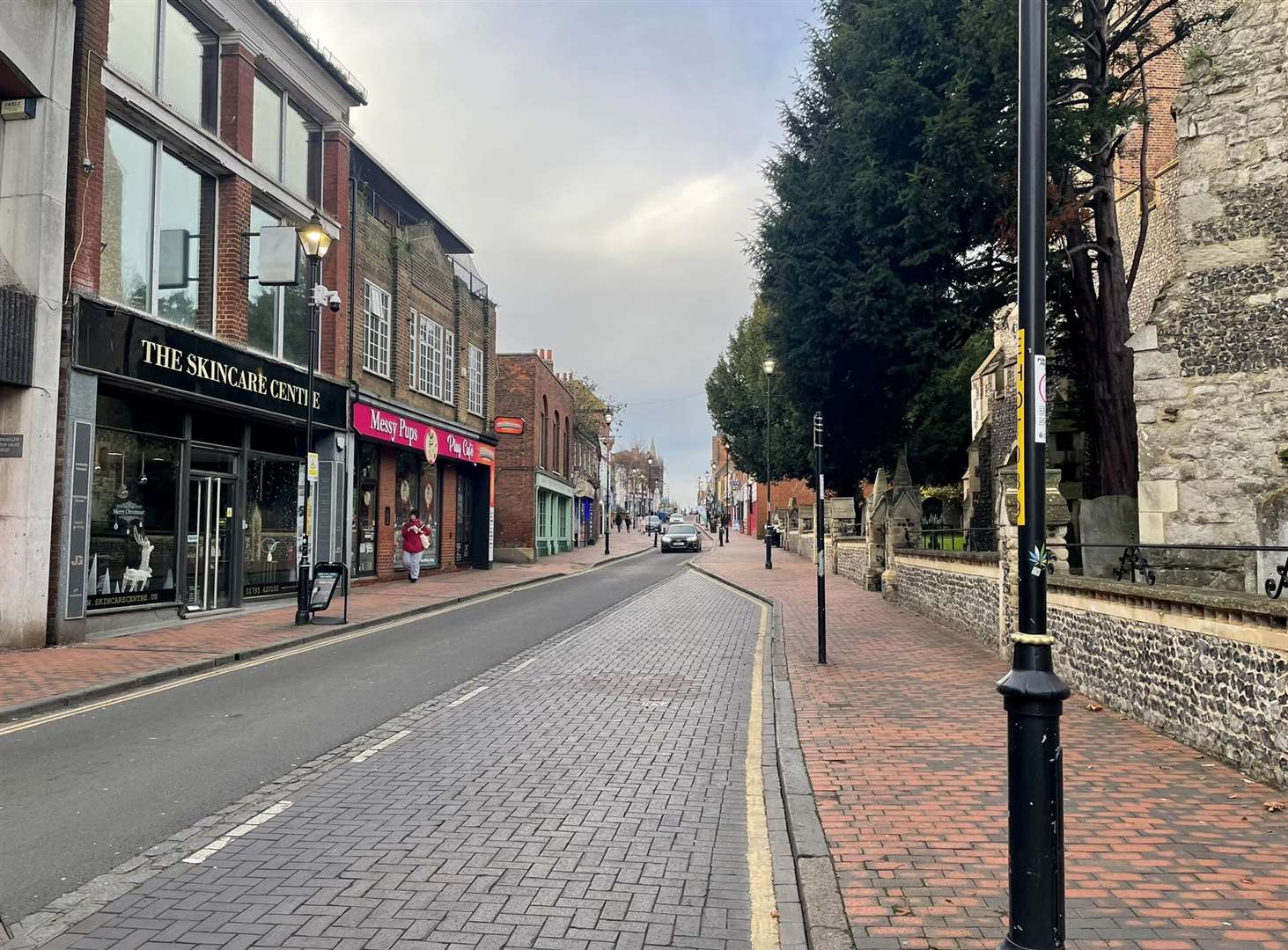 The bottom end of Sittingbourne High Street. Picture: Joe Crossley