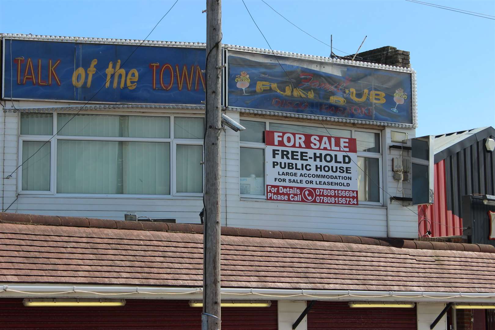 Pub to become fish and chip shop? New role for the Talk of the Town,on Leysdown promenade