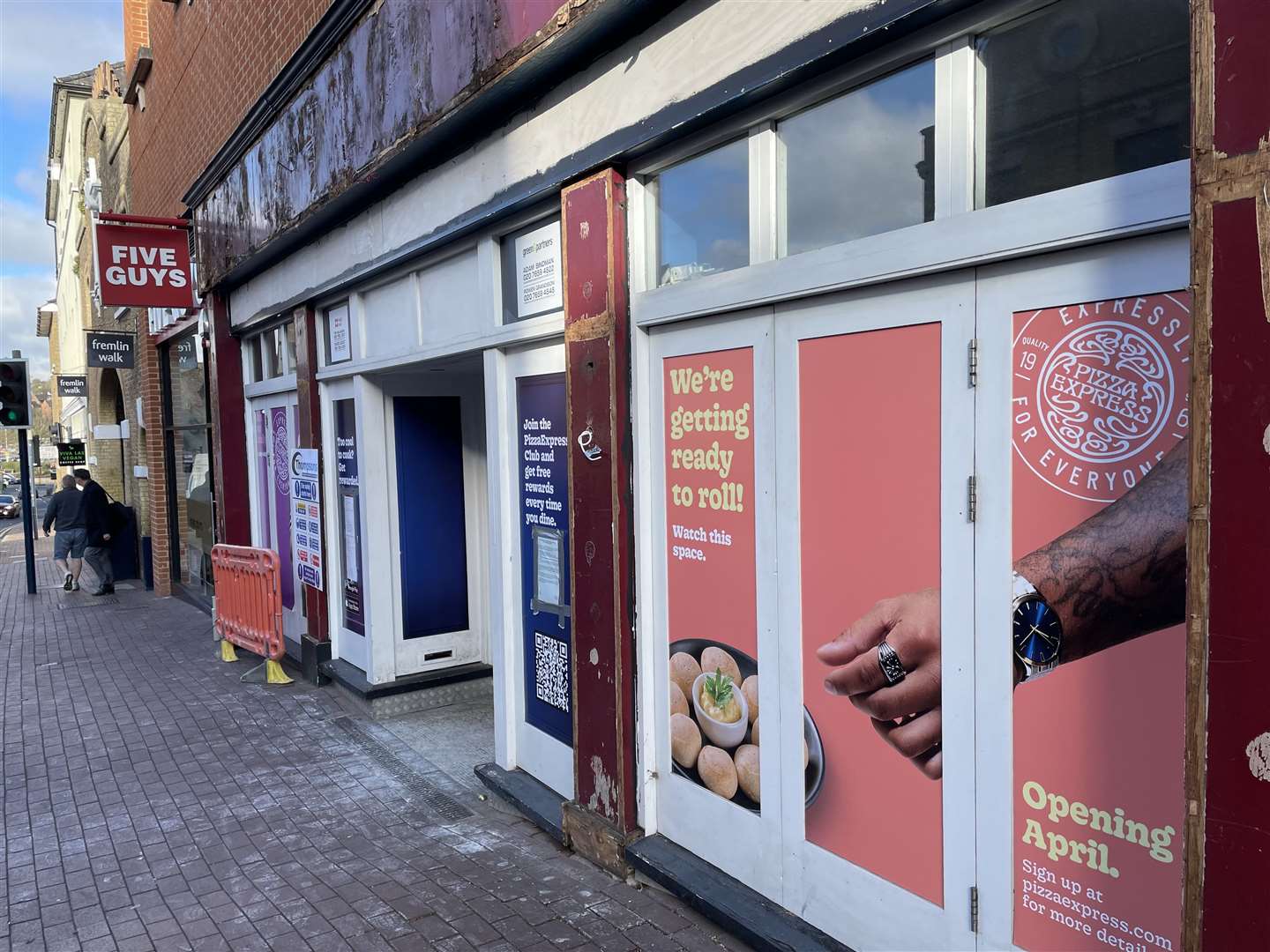 Work has started in Earl Street on a new Pizza Express restaurant