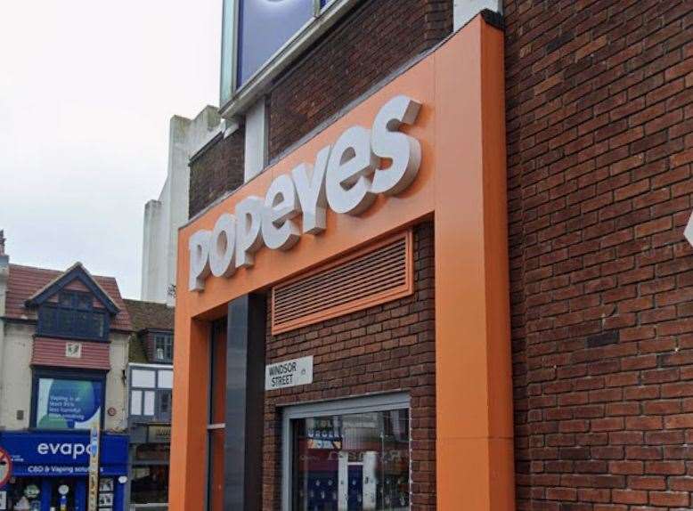 Popeyes is set to open its first Kent branch in Dartford later this year. Pictured is another branch. Photo: Google Maps