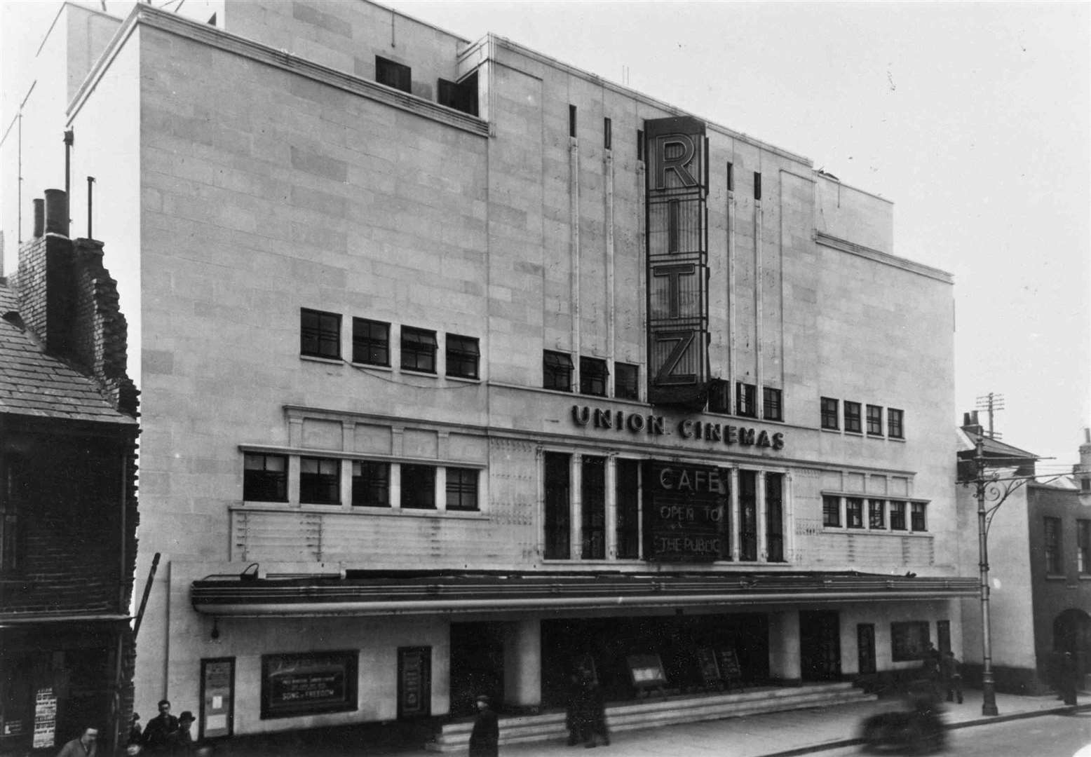 The Ritz cinema in Chatham opened in 1937 and was eventually closed in 1972 and converted to a bingo hall