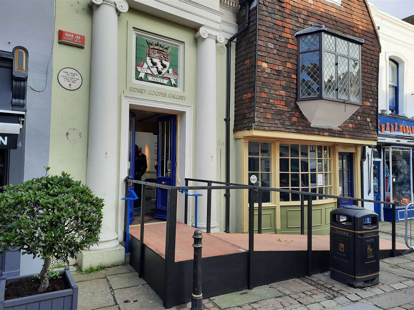 The Sidney Cooper Gallery in Canterbury has been converted into a testing site