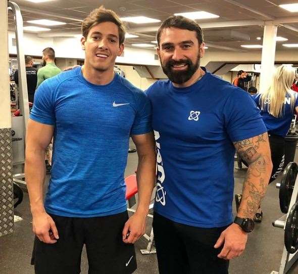 Jacques Fraser and Ant Middleton Picture: Jacques Fraser/Instagram