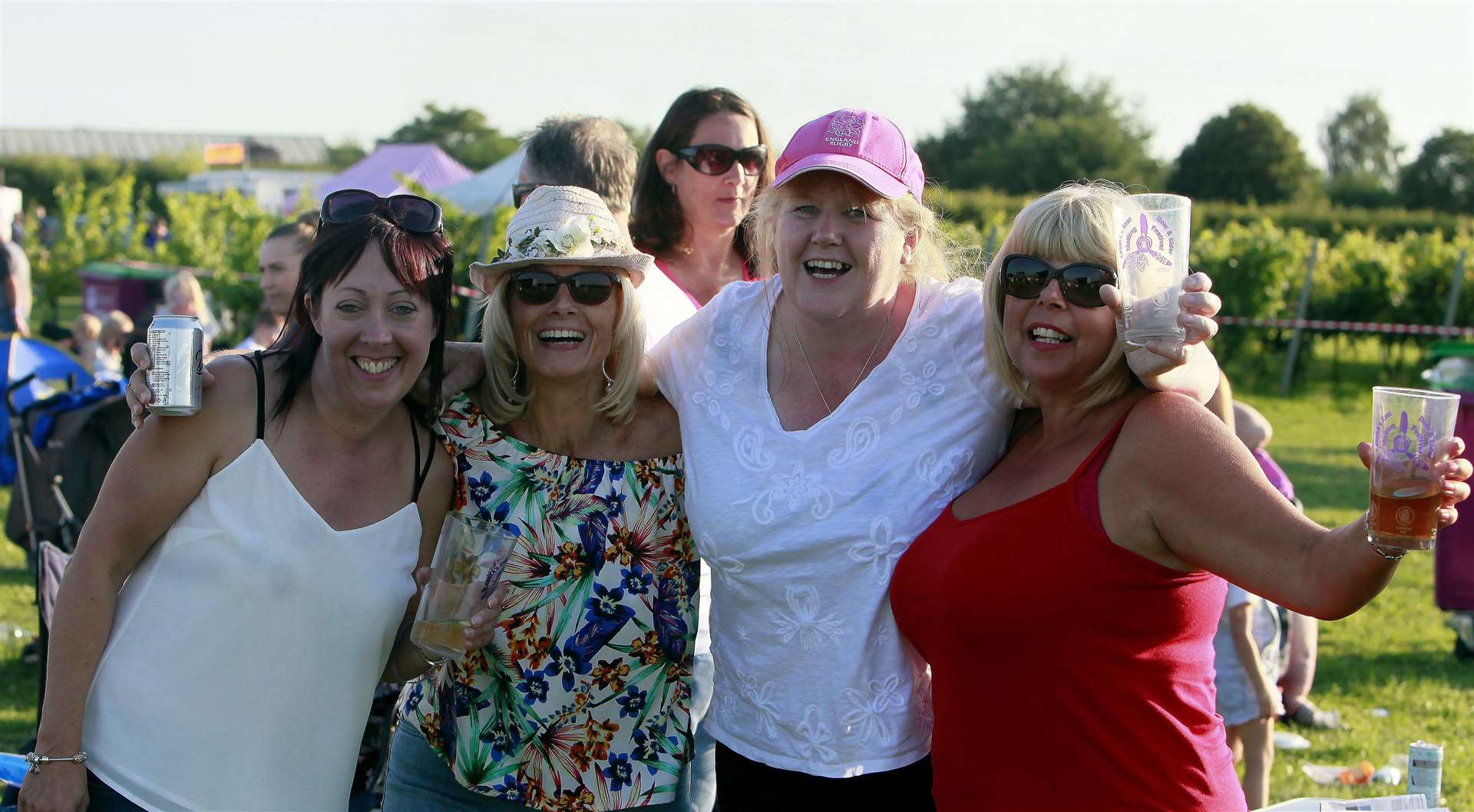 Festivalgoers enjoy themselves at last year's event Picture: Sean Aidan
