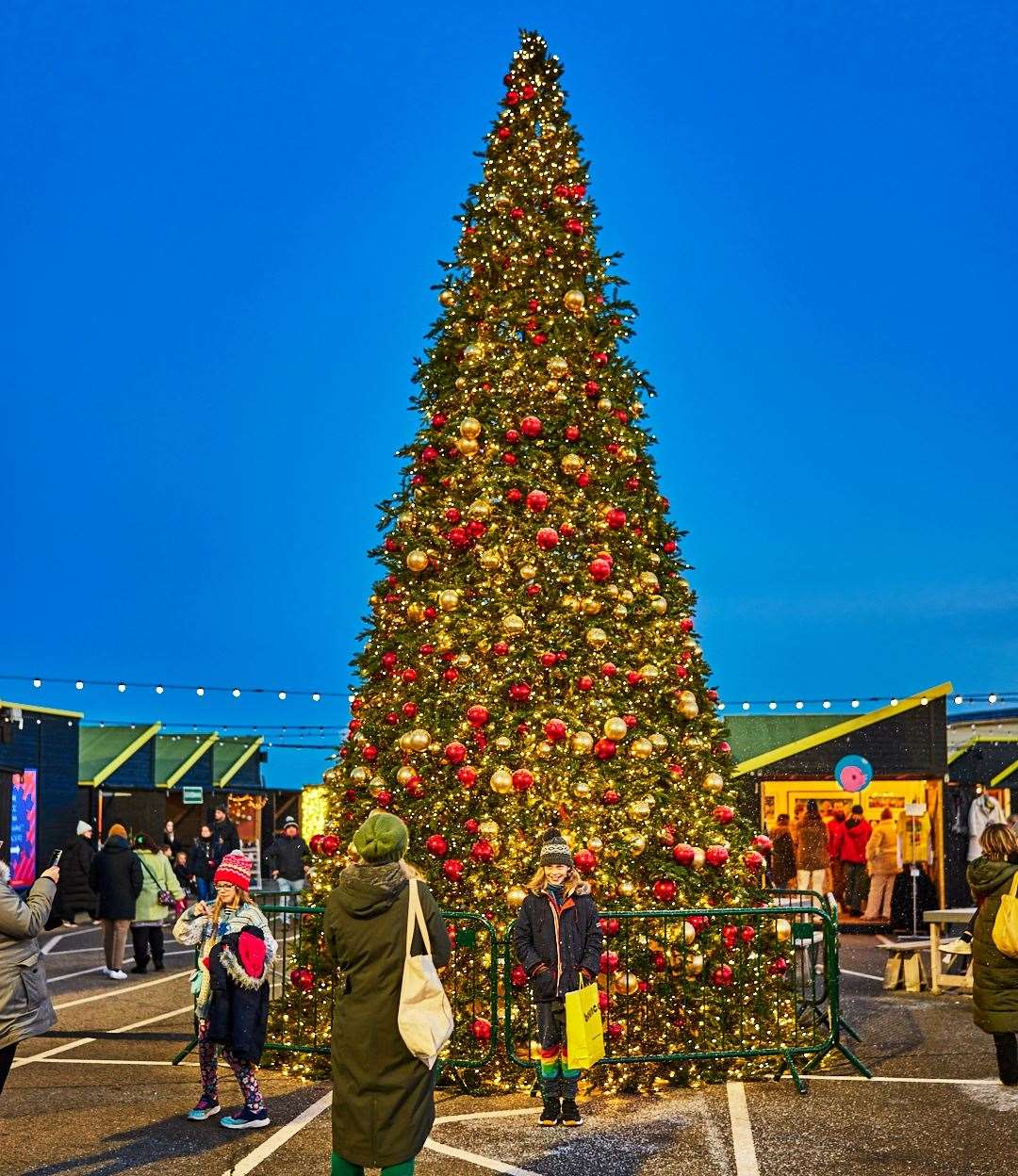 The event will be open to shoppers on Friday, Saturday and Sunday for six weeks. Picture: Folkestone Harbour Arm