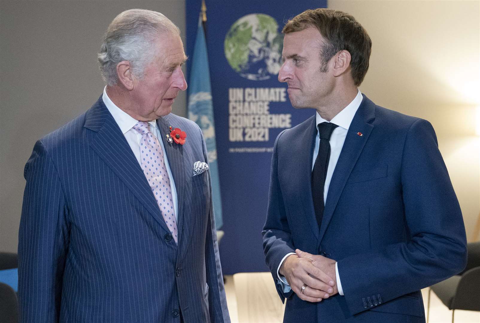 Emmanuel Macron (right) is a co-prince of Andorra/PA)