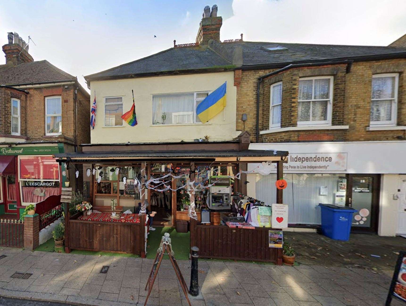 The alleged arson attack is said to have occurred at Maya's Community Support Centre in Herne Bay. Picture: Google Maps