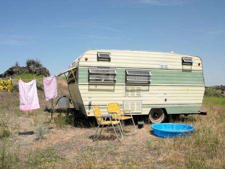 A caravan. Library picture.