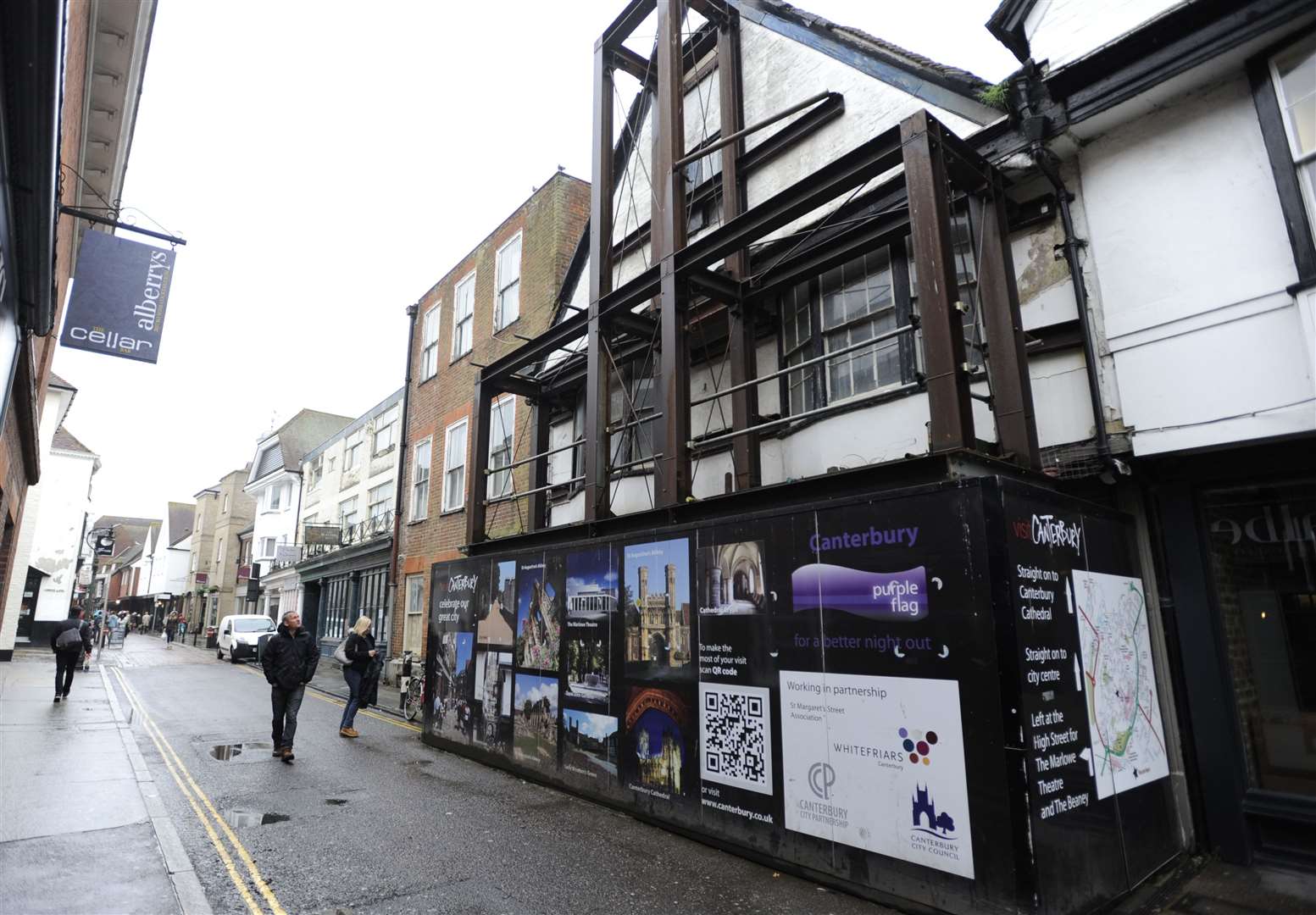 How the Slatters site looked before the £20 million redevelopment