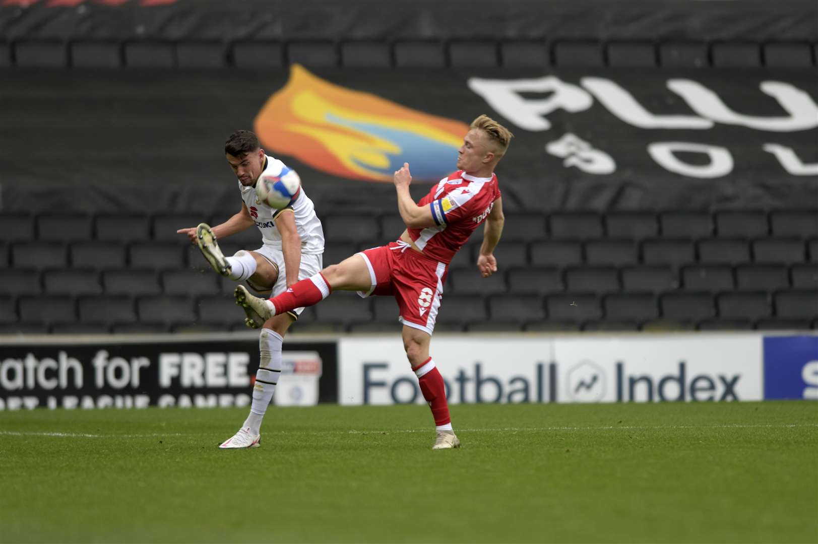 Captain Kyle Dempsey back in action for Gillingham Picture: Barry Goodwin