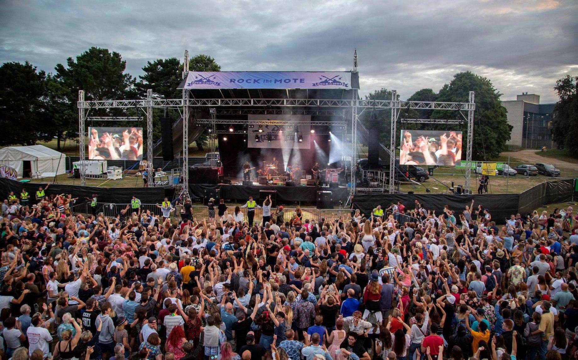 Rock the Mote tribute festival will return to Maidstone for its fifth year this summer. Picture: Lucas Live