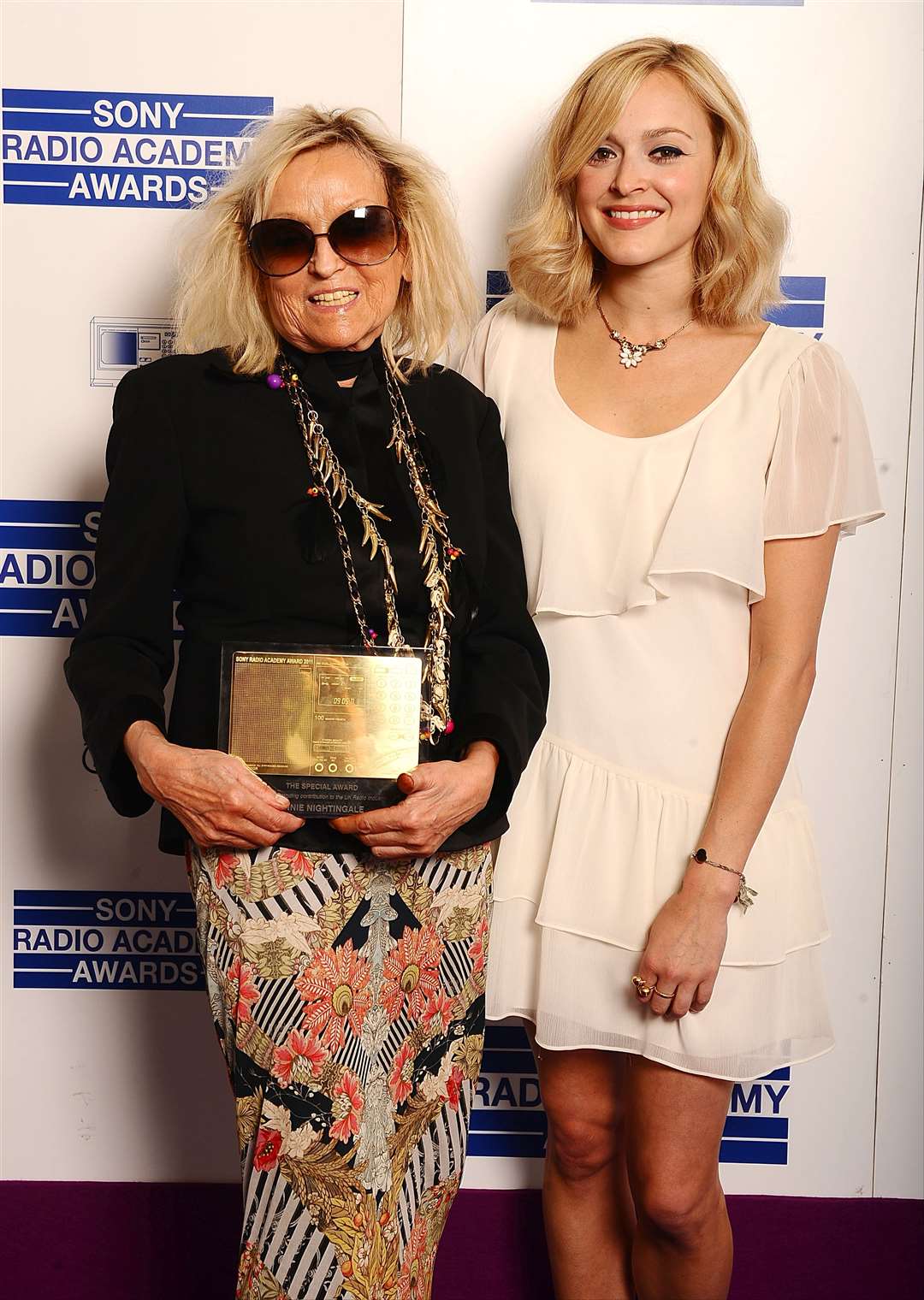 Fearne Cotton and Annie Nightingale (Ian West/PA)