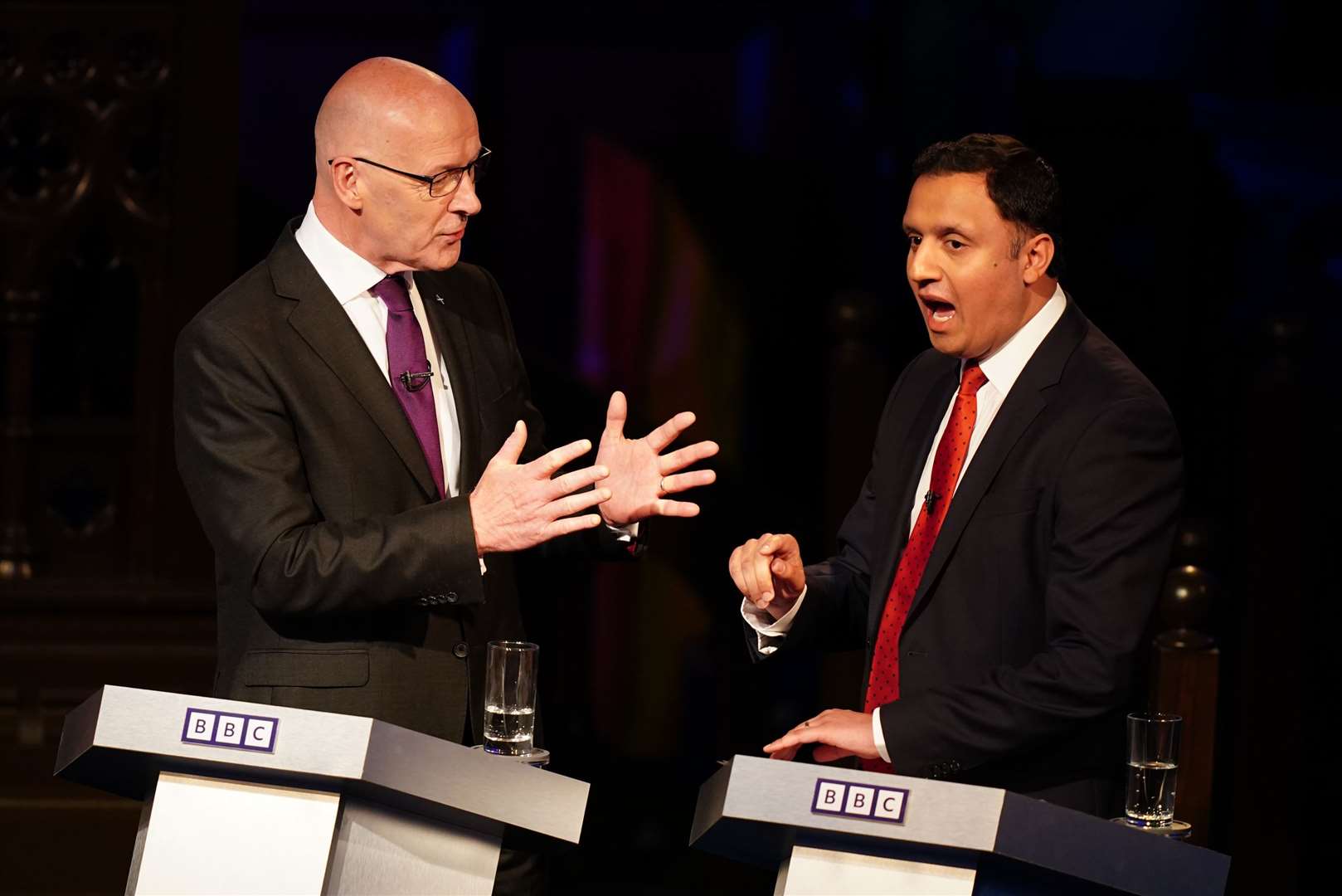 Anas Sarwar’s comments came during a BBC debate on Tuesday (Jane Barlow/PA)