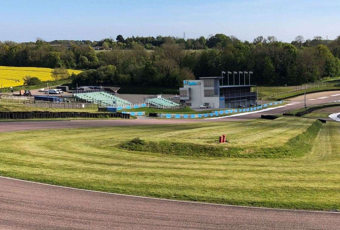 Artists's impression of the circuit after redevelopment. Picture: Mike West of CAD Solutions, Dover