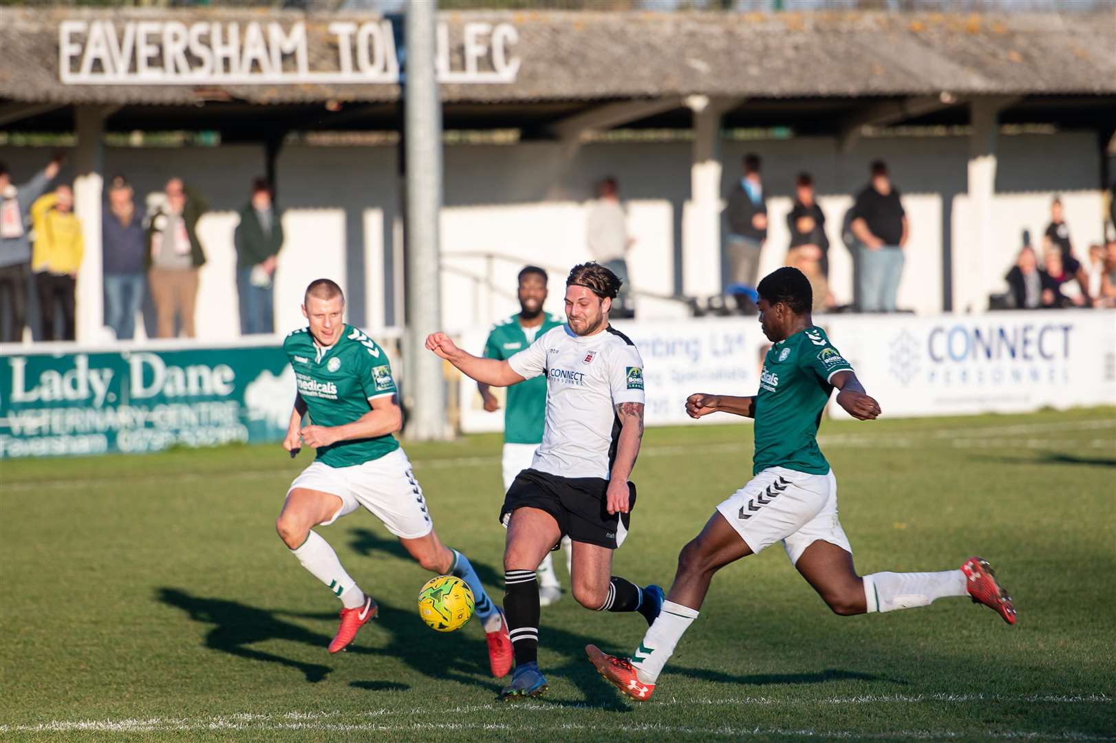 Another former Gillingham player at Faversham is Michael Freiter Picture: Alan Langley