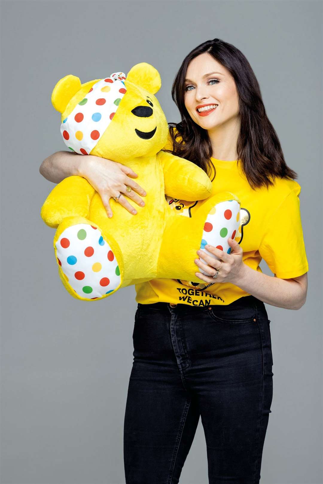 Sophie Ellis-Bextor raised £1m for Children in Need through a 24-hour danceathon (BBC/PA)